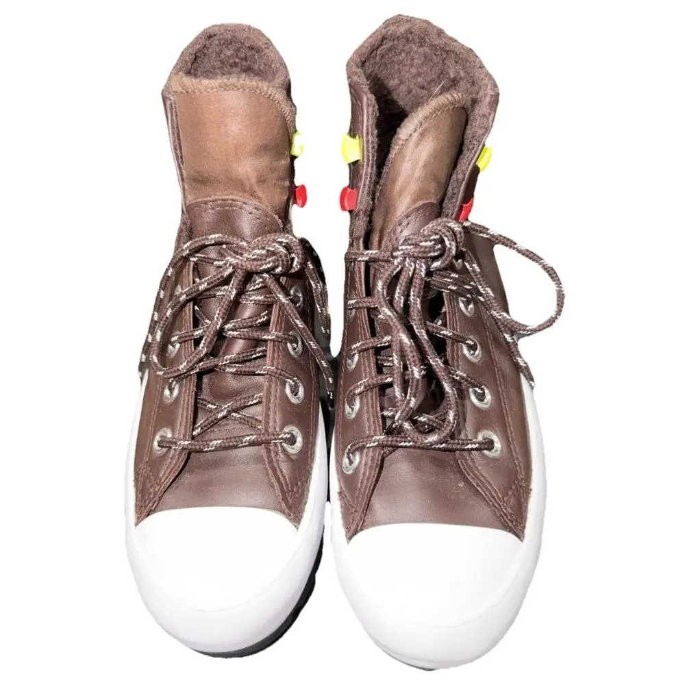 Converse Gore-Tex Lugged Leather Boots Women 6.5 - Picture 2 of 8
